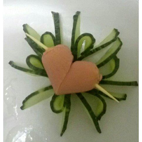 黄瓜小花 （黄瓜雕刻花朵）