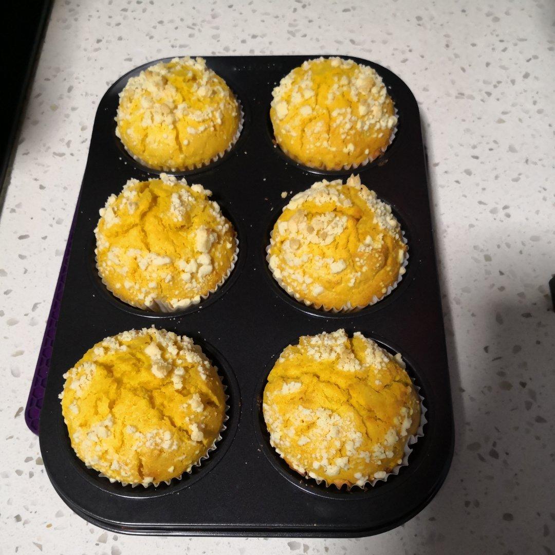 爆，爆，爆炸头的南瓜麦芬蛋糕！松软可口，超简单！