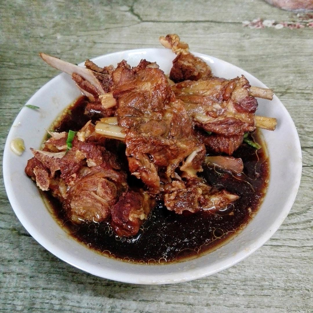 大蒜炒羊杂