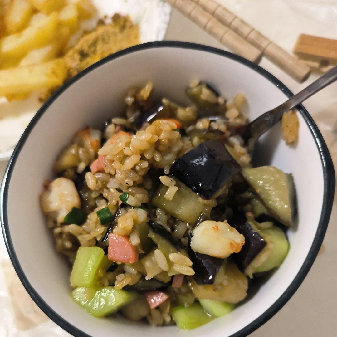 销魂～茄子炒饭