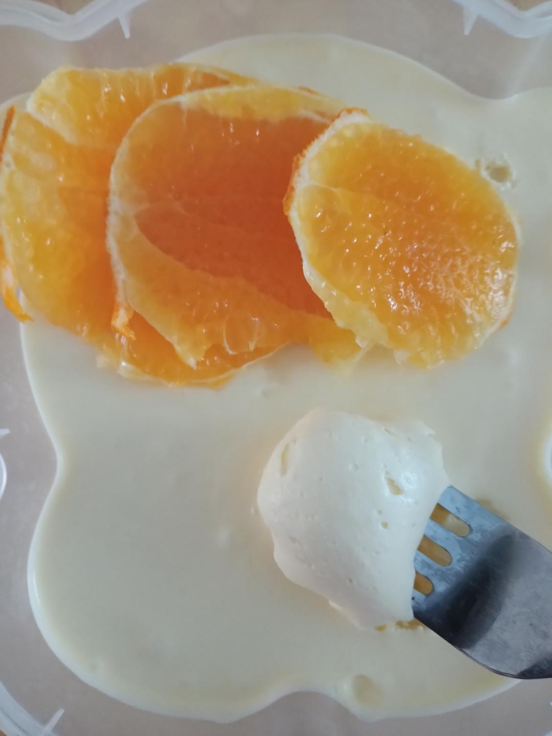 🎄圣诞蛋糕香橙朗姆酒冰淇淋盒子