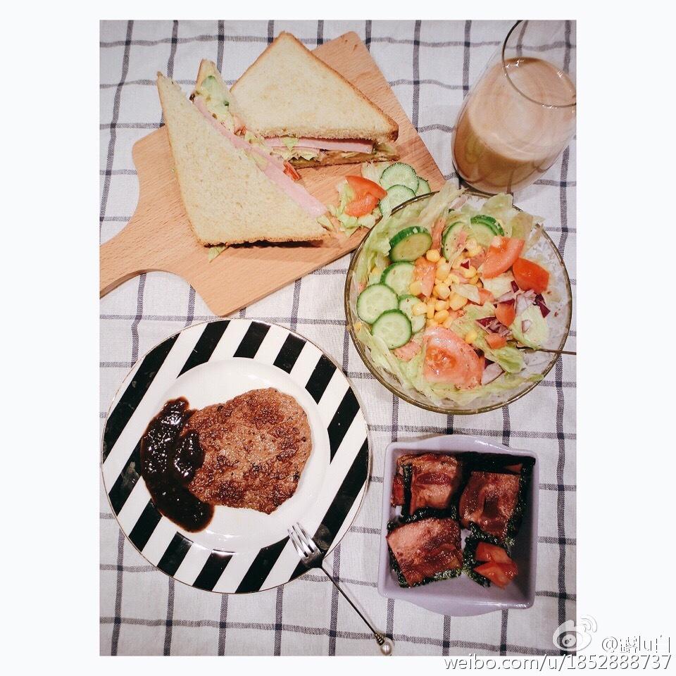 火腿芝士蛋三文治
