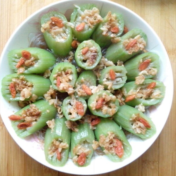 蒜蓉蒸丝瓜