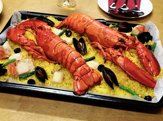 【南极厨】西班牙海鲜饭的做法