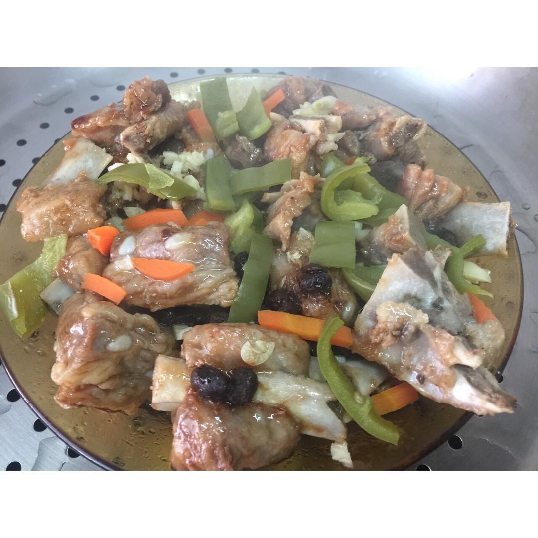 豆豉蒸排骨