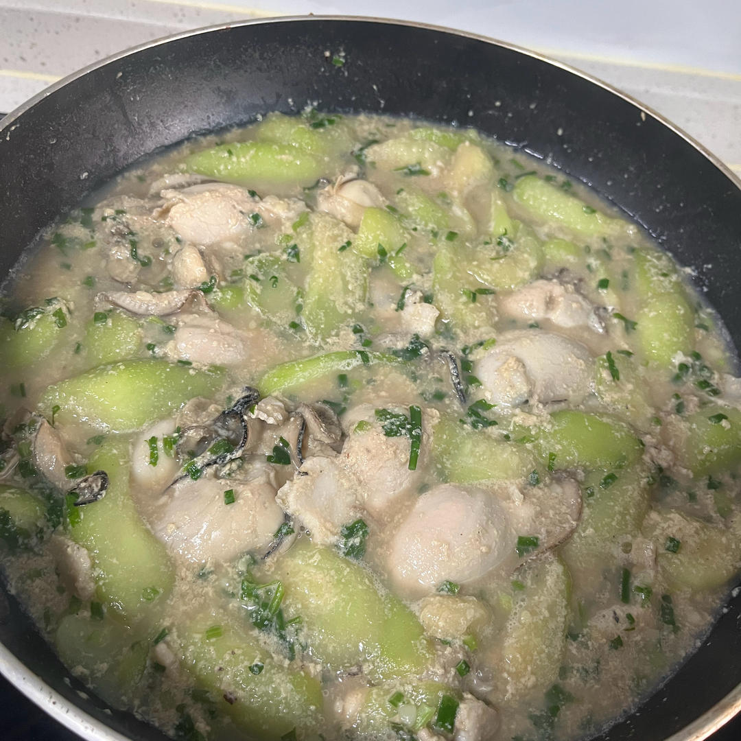 生蚝丝瓜