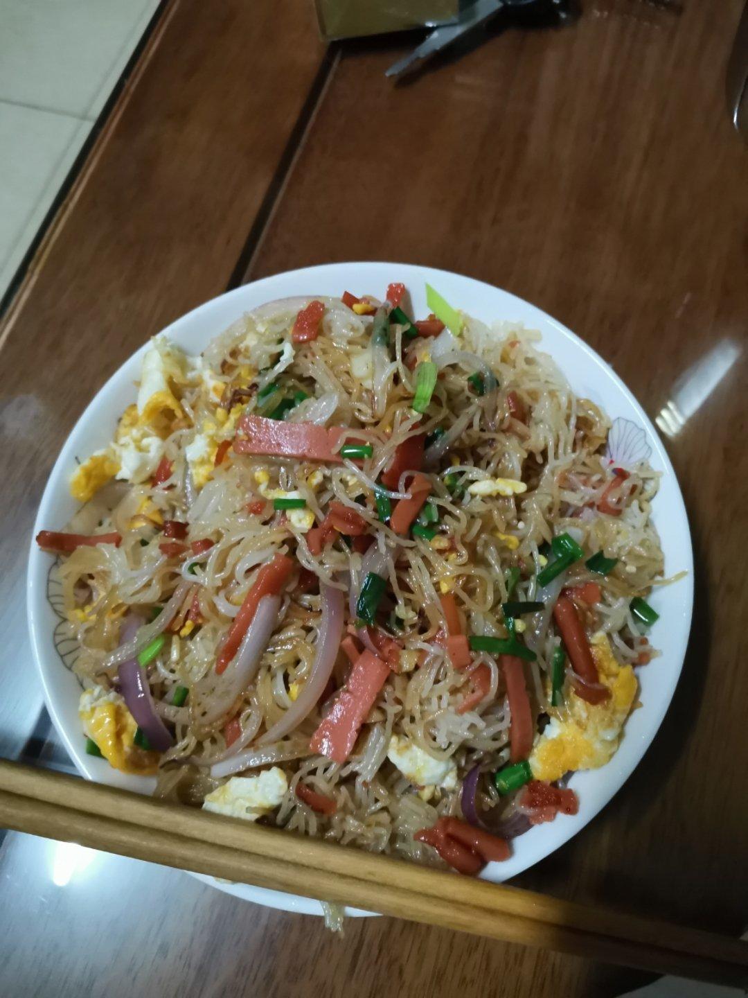 家常炒米粉