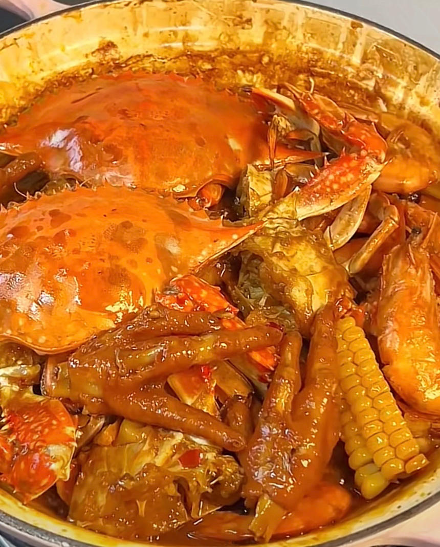 超下饭的美味肉蟹煲