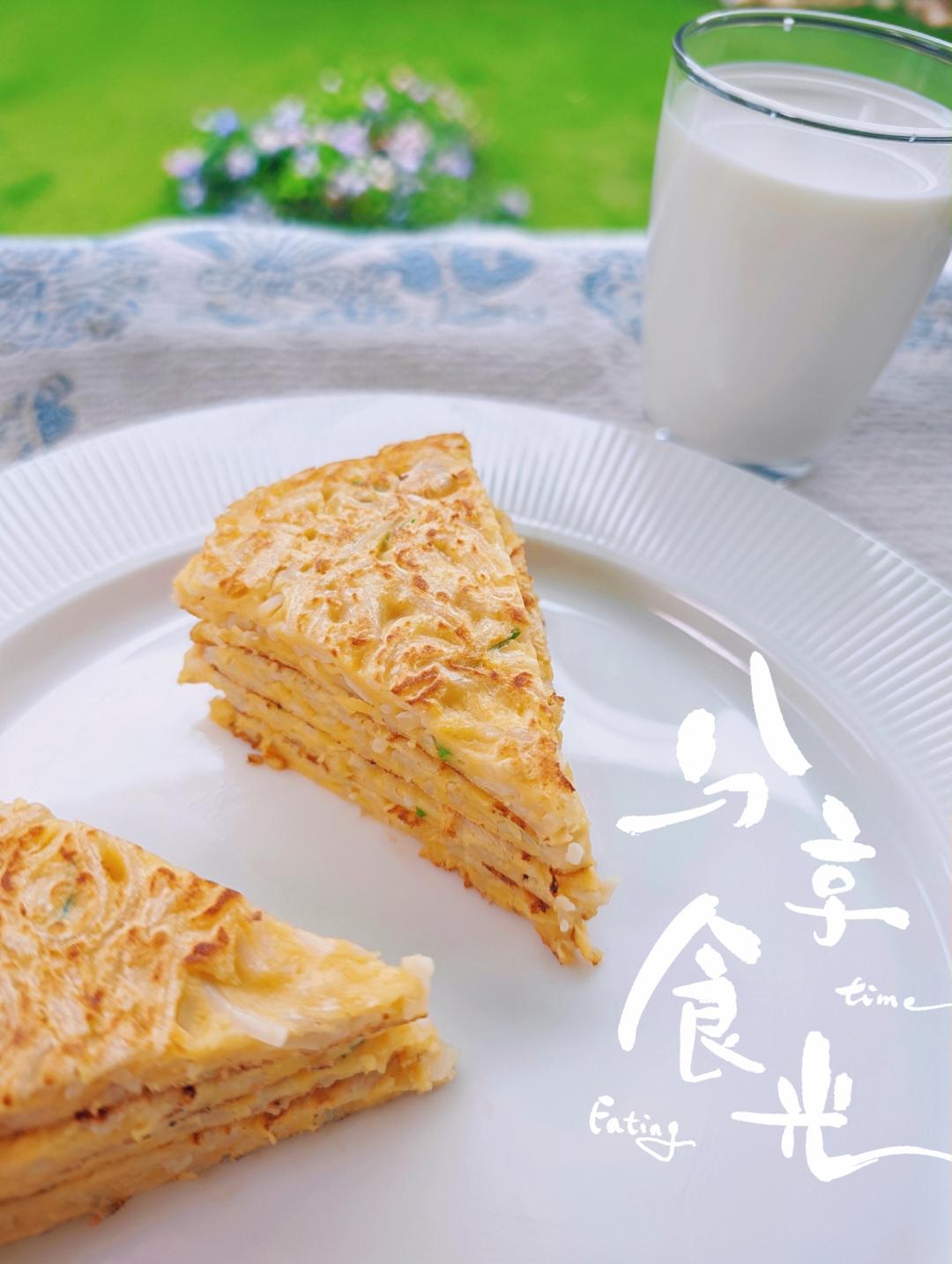 剩面条脆摊饼