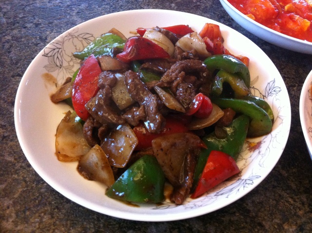 黑椒牛柳