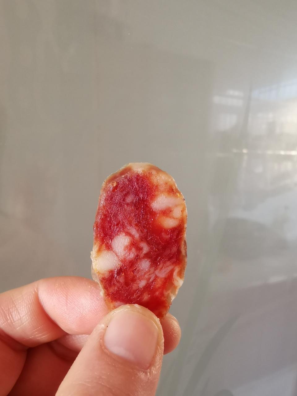 超脆爽的荷兰豆炒香肠