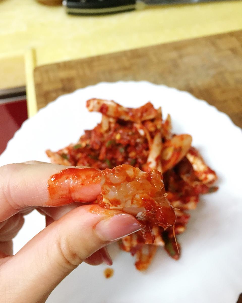 韩式鲜辣蟹(양념게장)