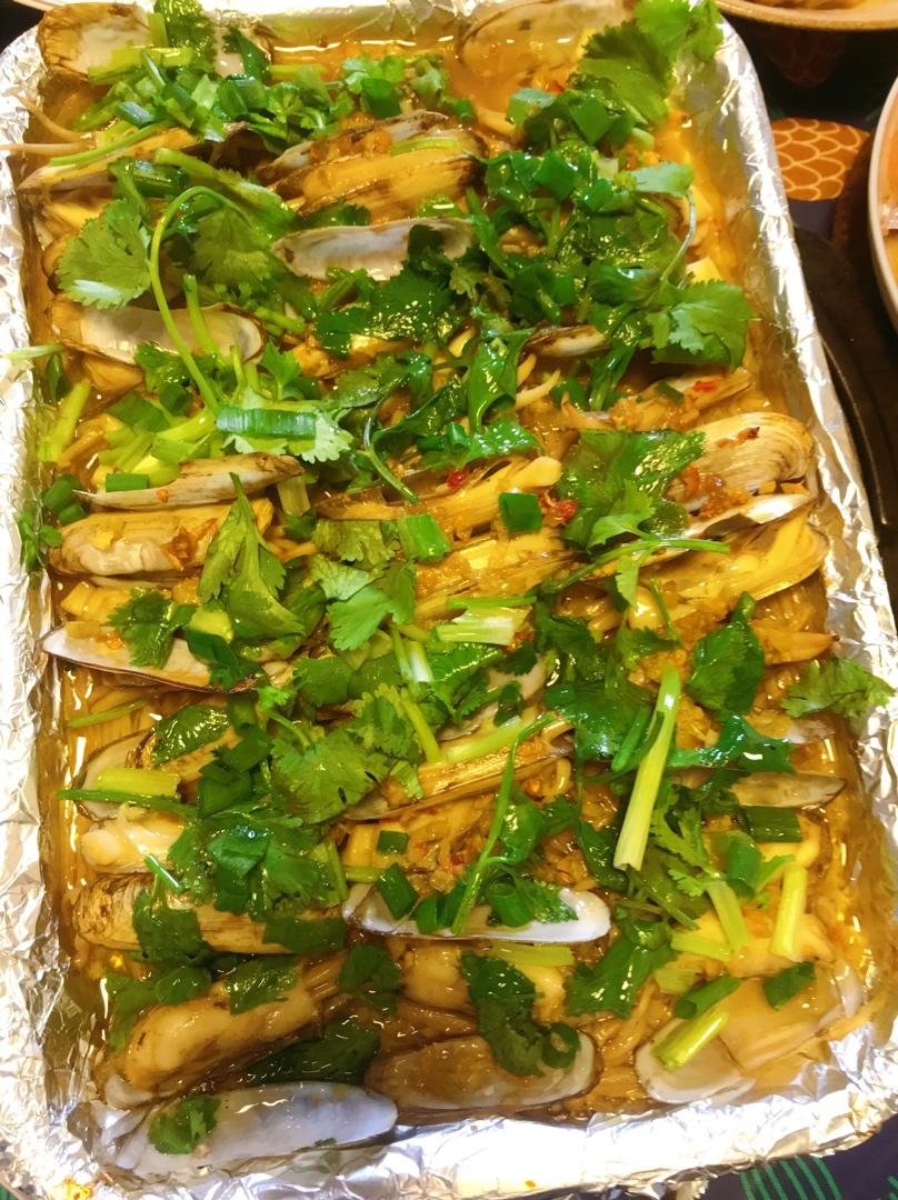 蒜蓉金针菇烤虾（烤箱）