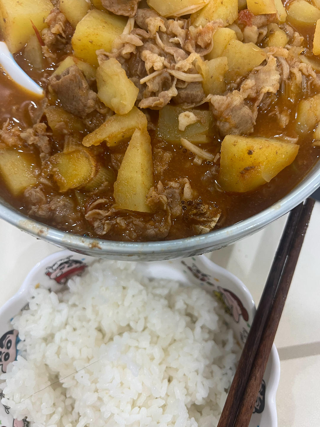 好喝到舔碗底的👉番茄土豆肥牛汤