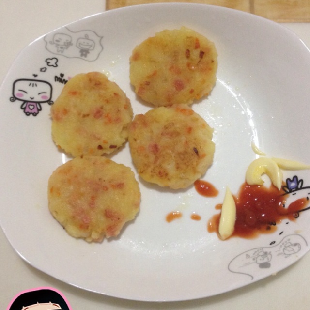 洋葱田园土豆饼