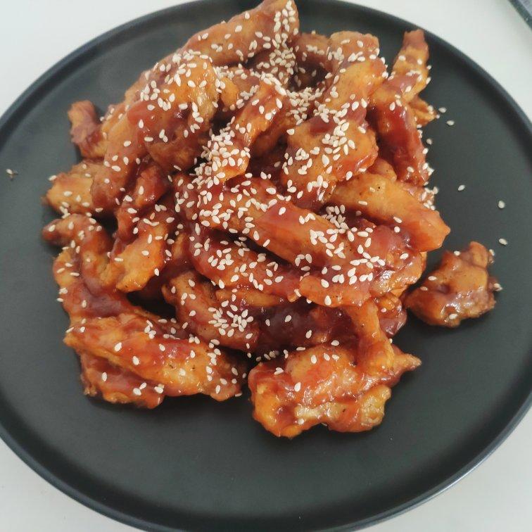 糖醋里脊 超嫩鸡胸肉版