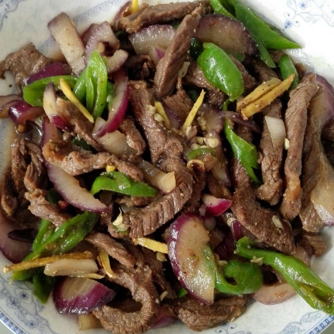 黑椒牛柳