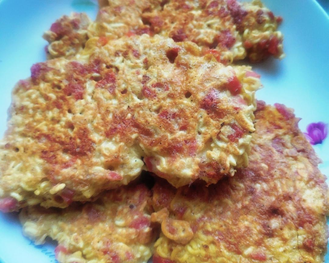 何老师同款方便面饼的做法