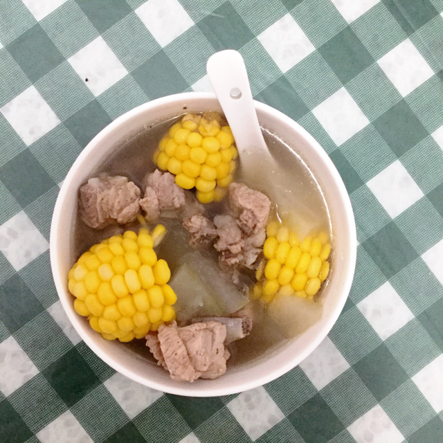 冬瓜玉米排骨汤