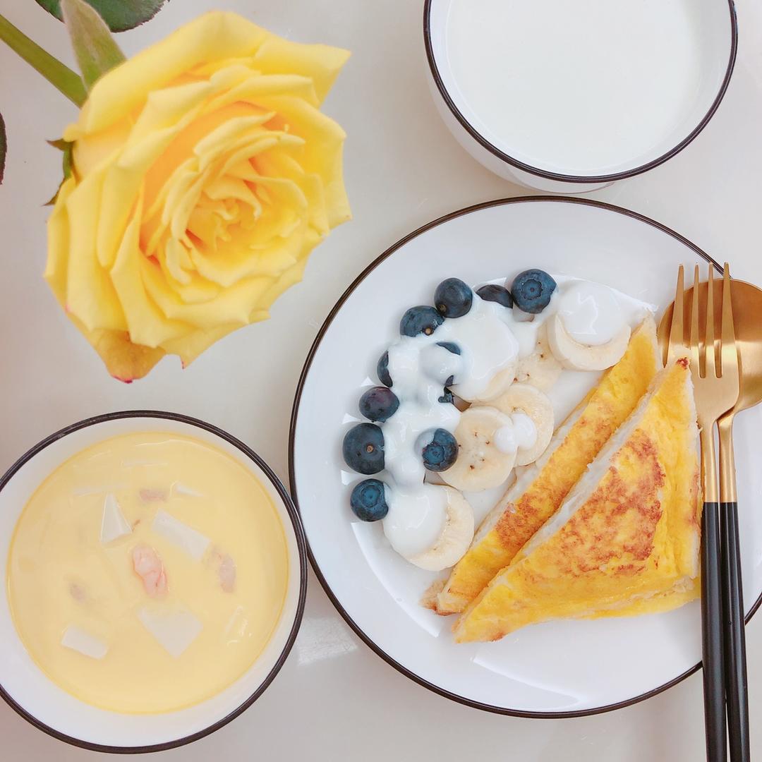 虾仁豆腐蒸水蛋