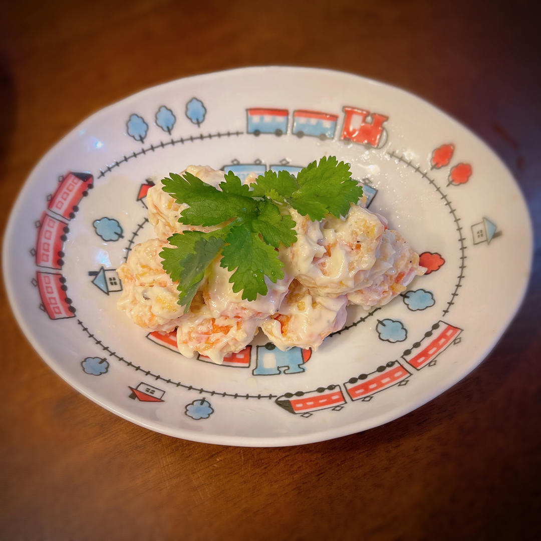 柏悦平替版芥末虾球