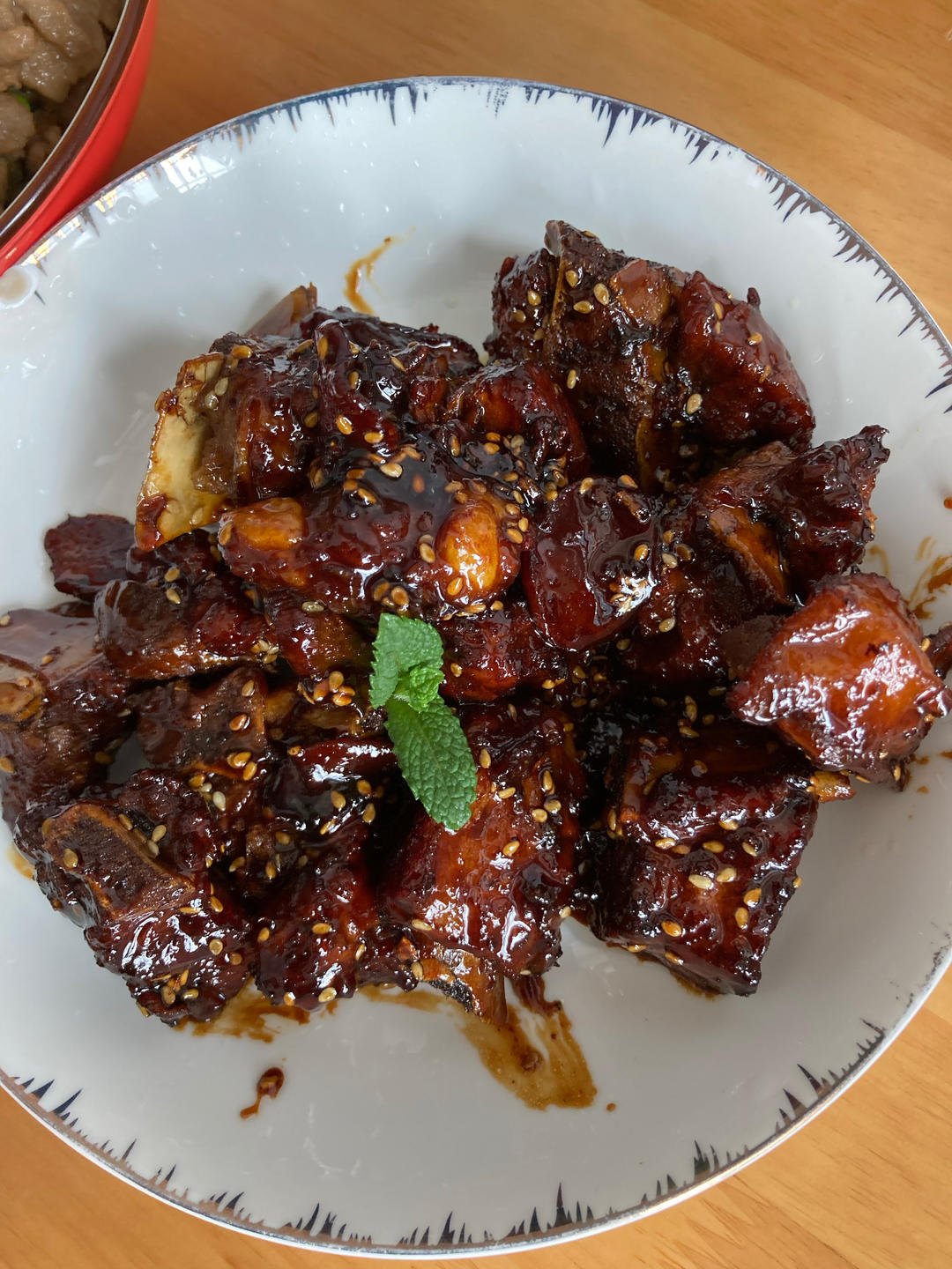 糖醋排骨（试验多次的最佳口感）