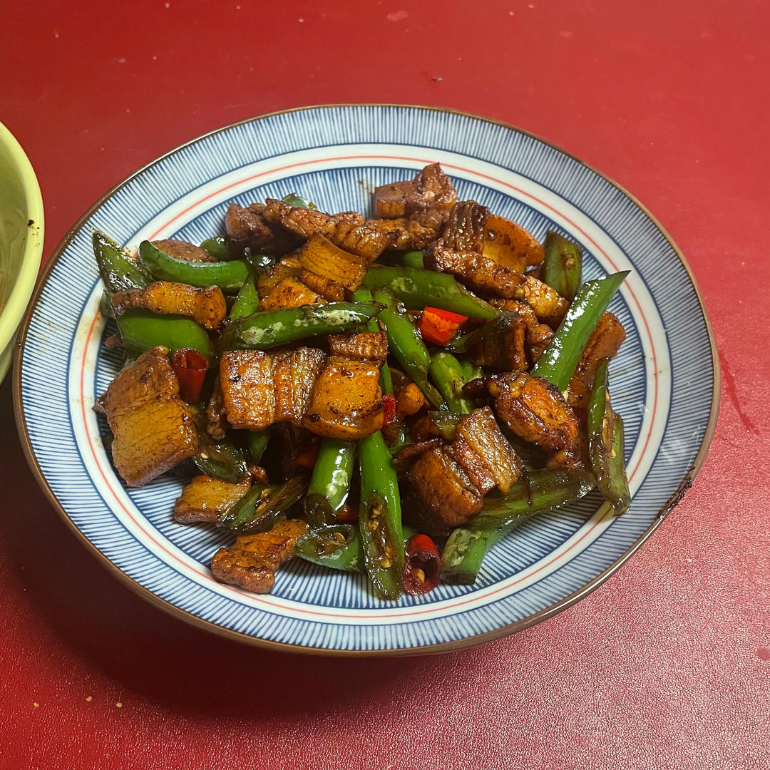 辣椒炒五花肉