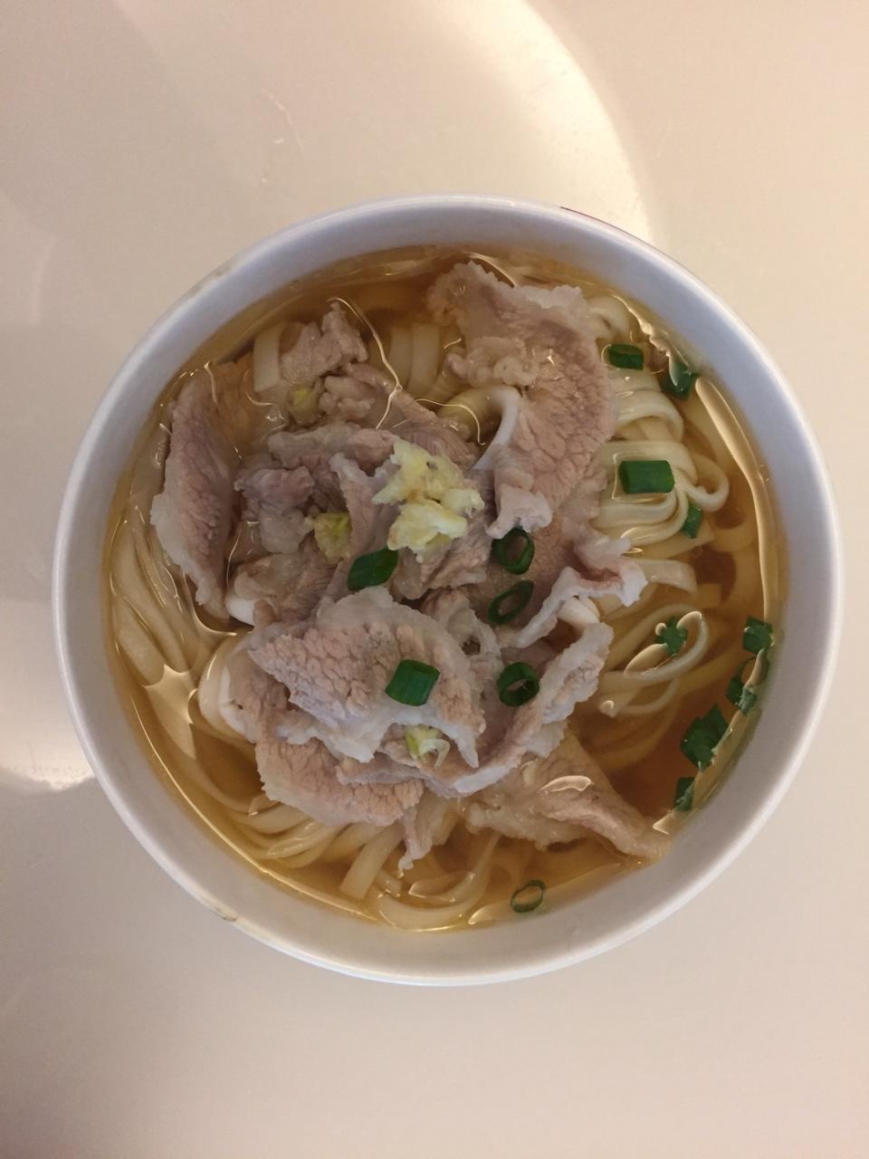 【酱爆猪肝面】