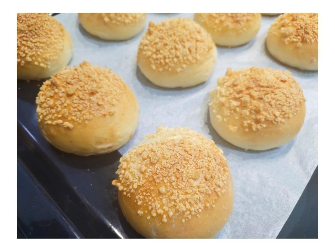 香酥橙味牛奶包