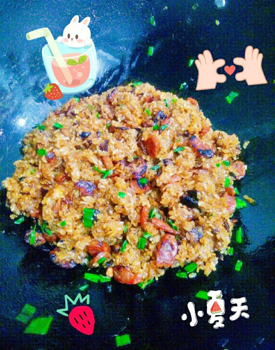 真正的生炒腊味糯米饭