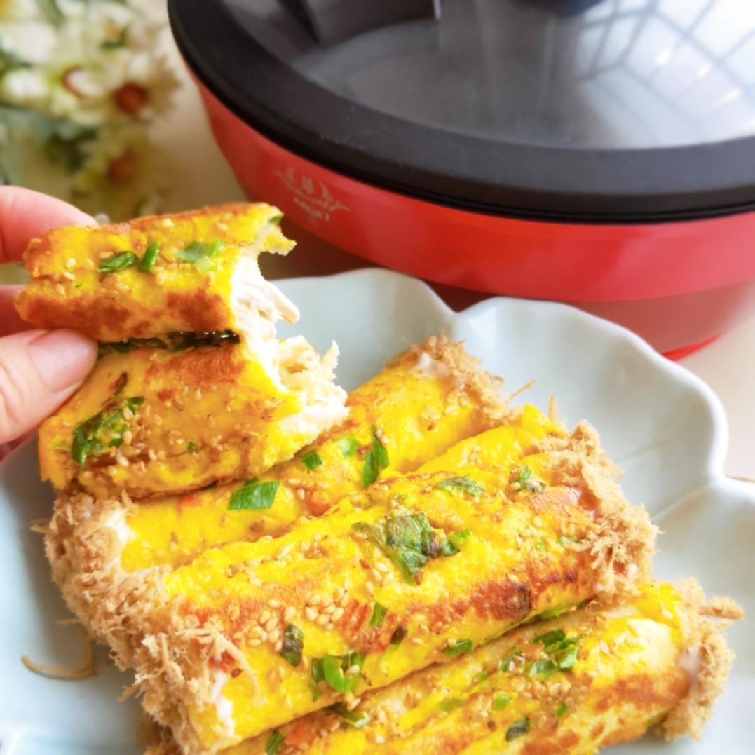 肉松吐司卷的做法