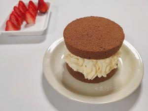 ins复古草莓巧克力蛋糕的做法 步骤11