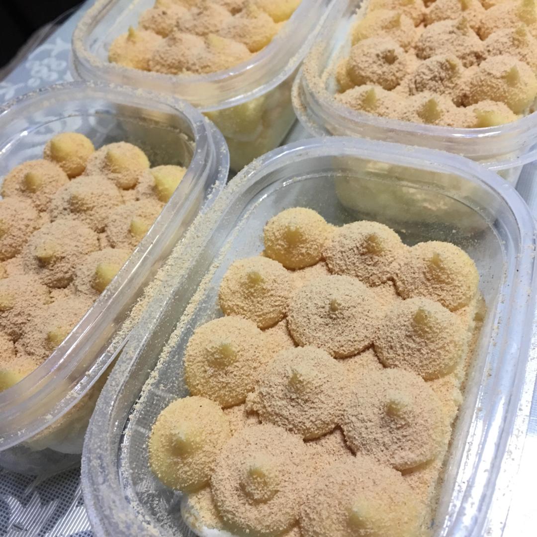 日式豆乳盒子蛋糕