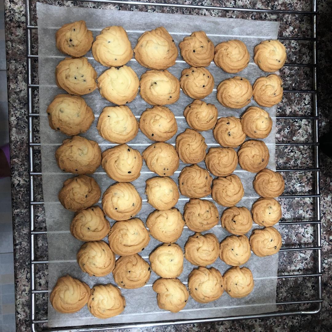 低糖无蛋奶油椰蓉曲奇