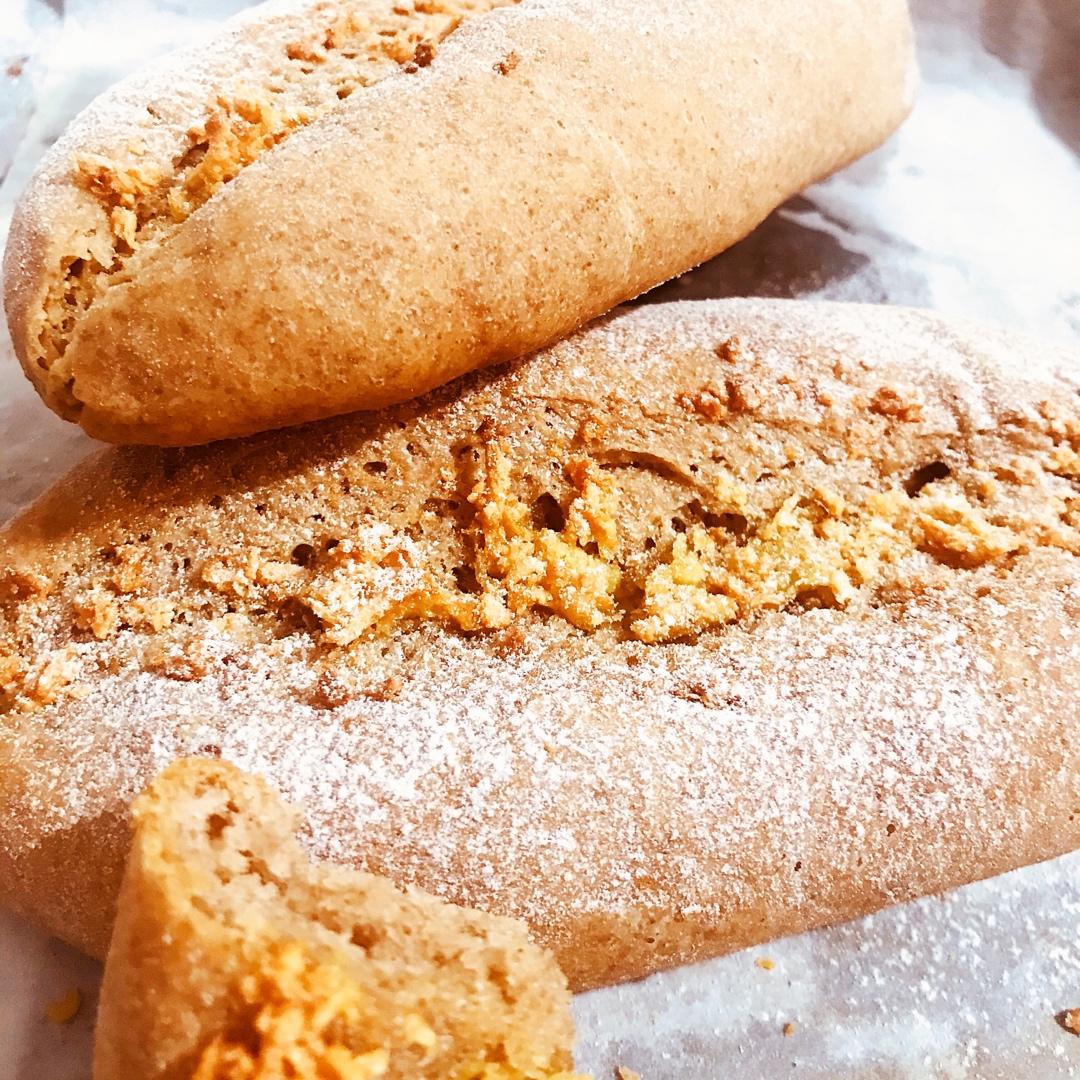 我心跃起做的法式全麦脆皮面包