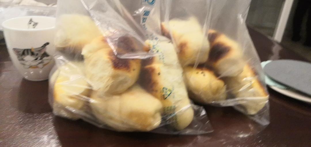 苹果馅蒸面包