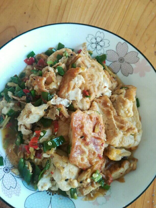 家常煎豆腐