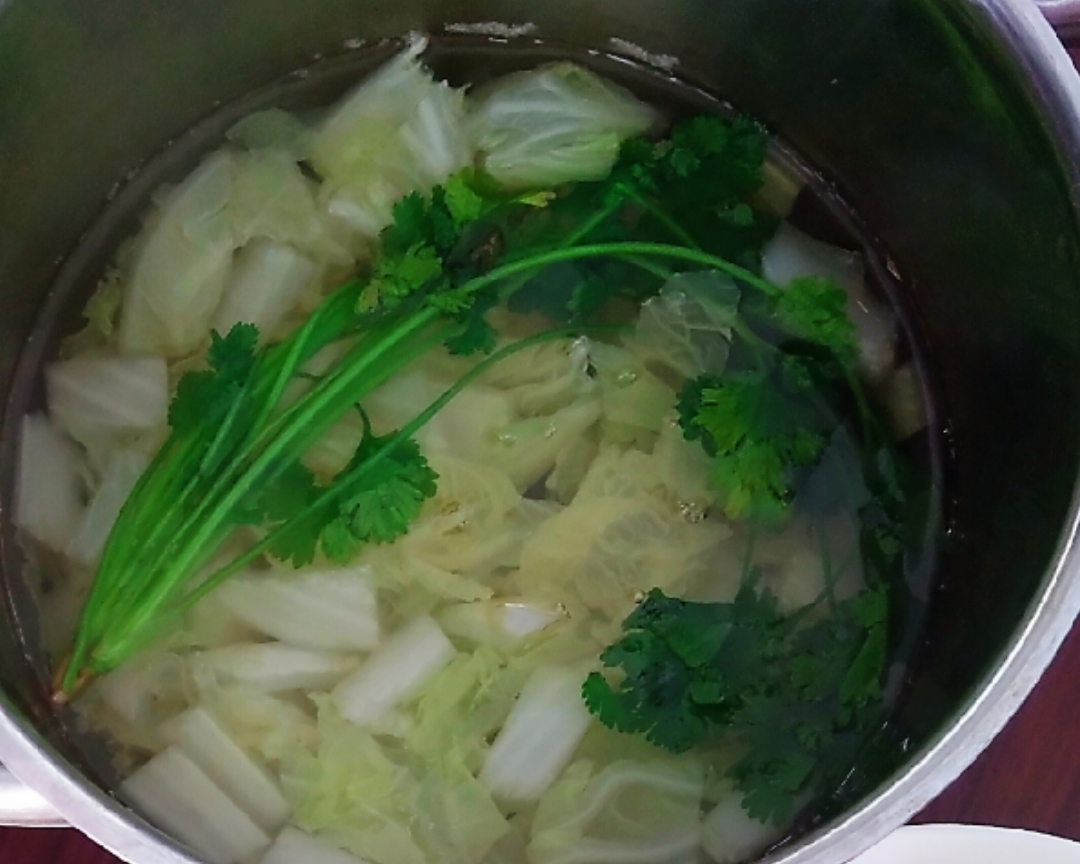 白菜汤的做法