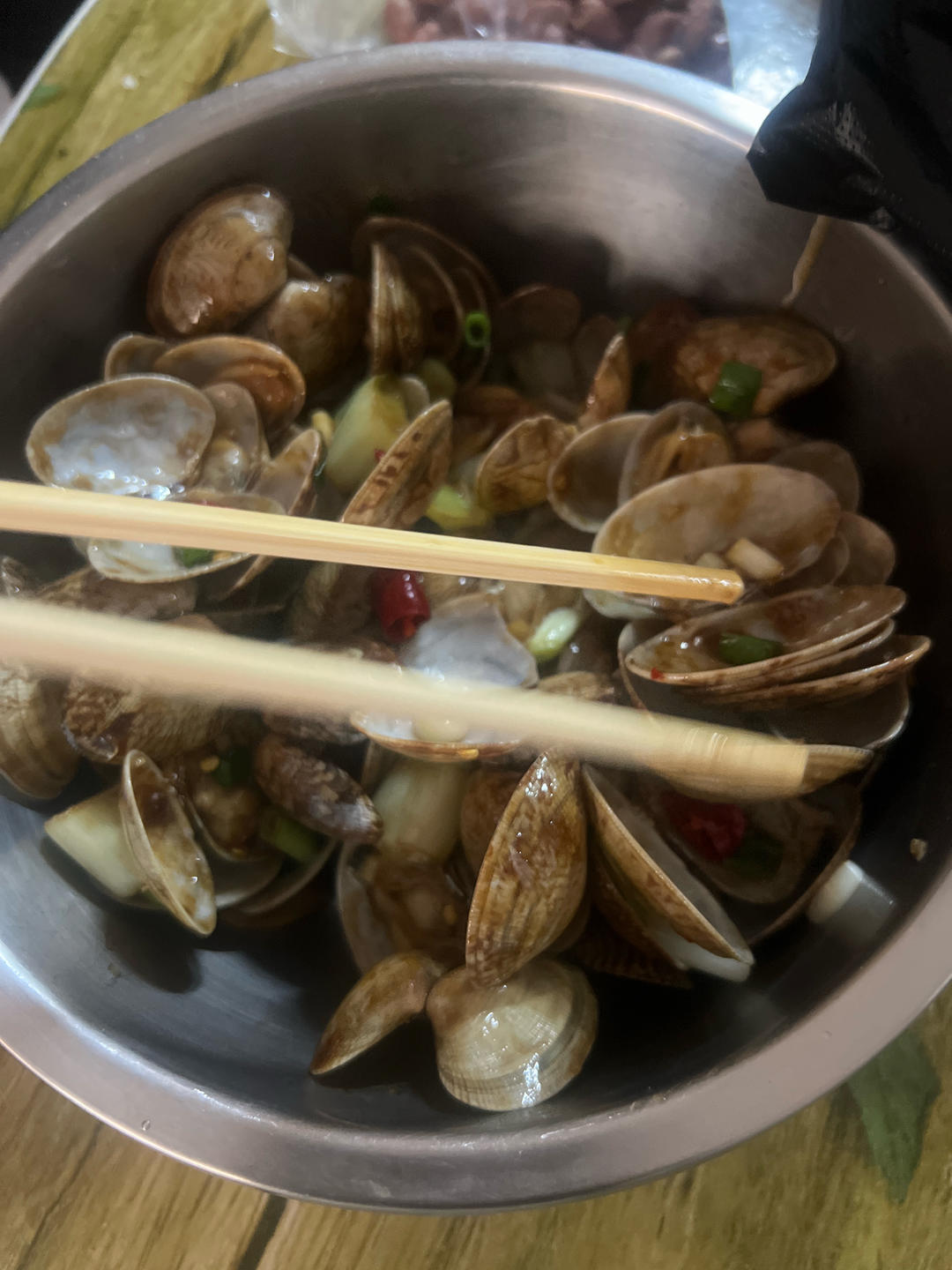 巨好吃❗爆炒花蛤，味道堪比大排档‼️