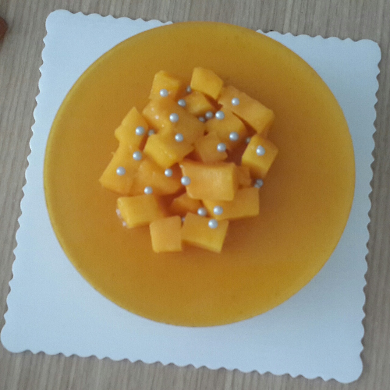 【视频】芒果慕斯（6寸） | 含镜面果胶配方