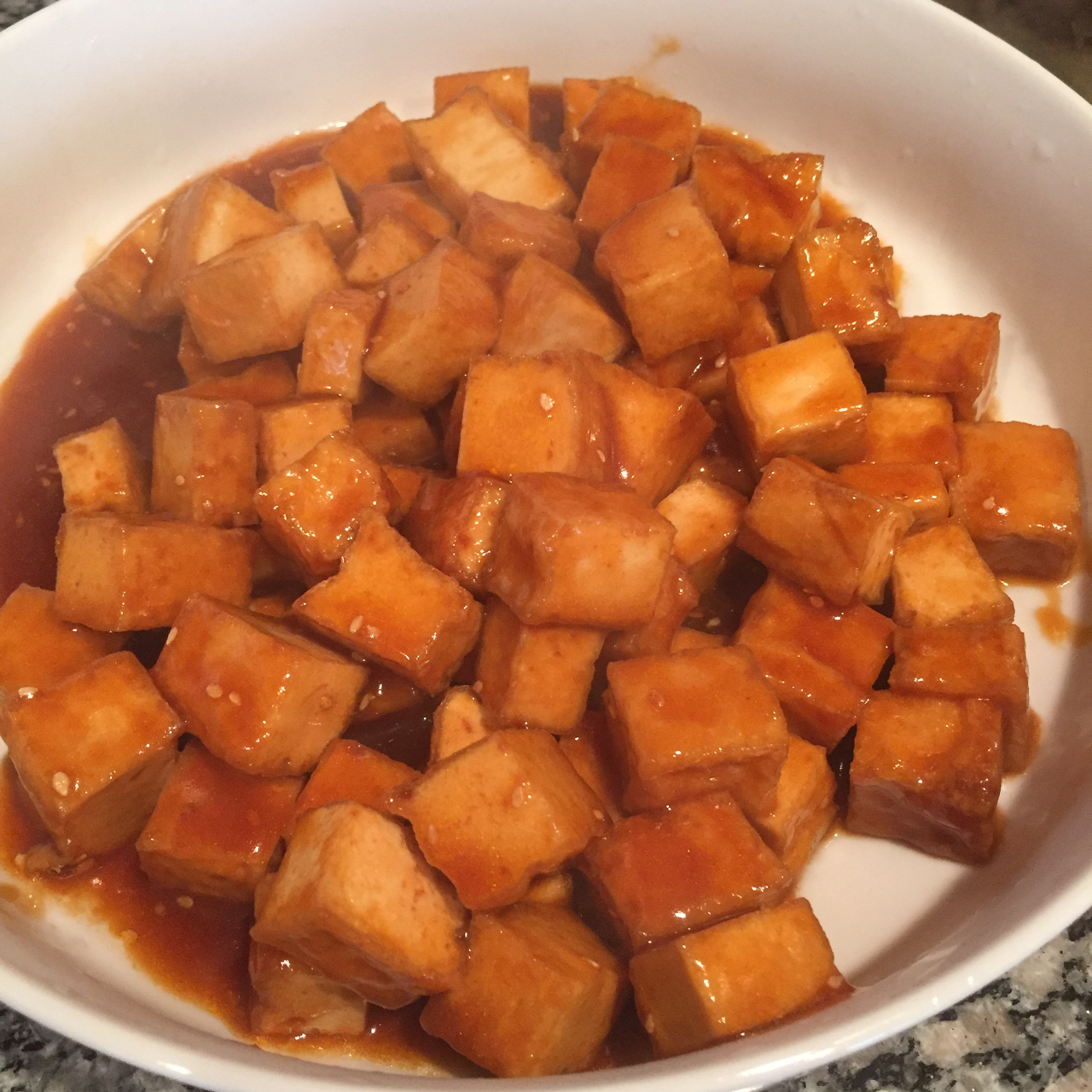 糖醋脆皮豆腐