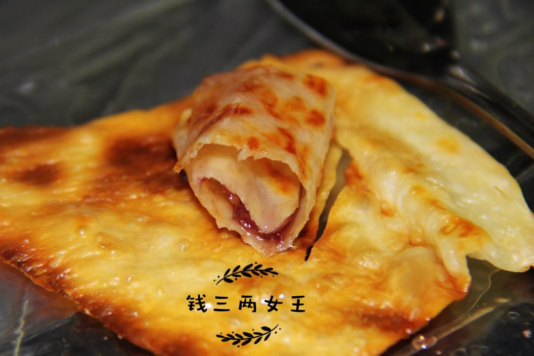 玫瑰酱烤乳扇的做法