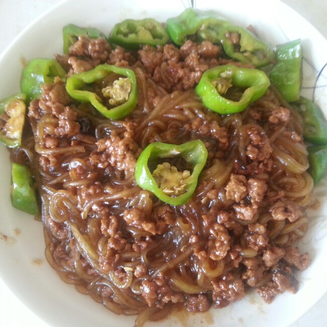肉末粉条