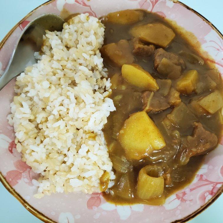 咖喱牛肉炖土豆
