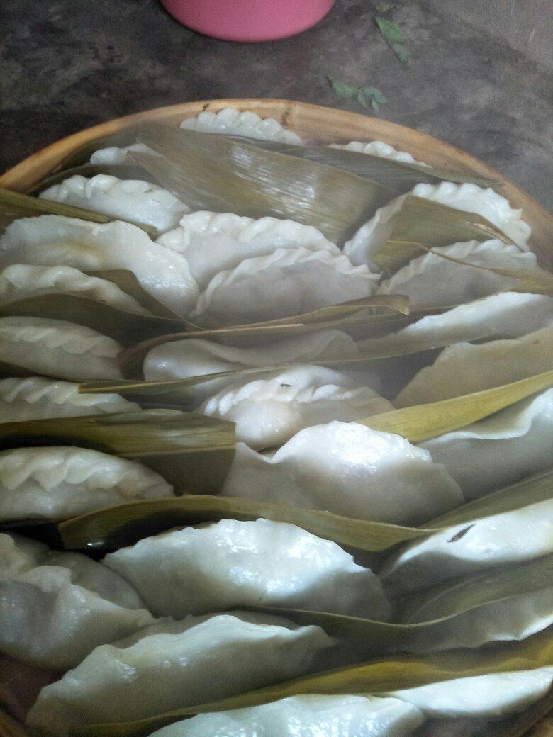 可爱宝宝么么哒做的彭泽蒸米粑