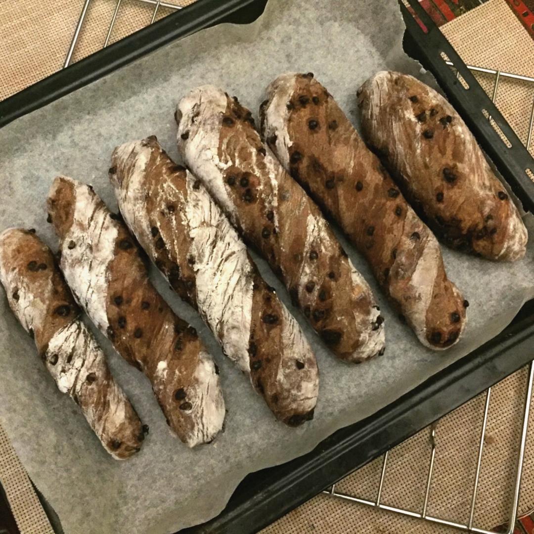 米歇尔可可面包（林大厨的手拌巧克力面包）