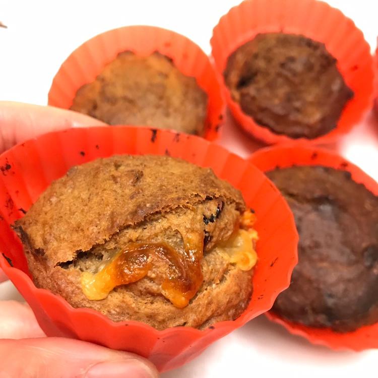 红糖全麦香蕉马芬