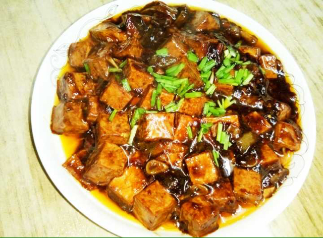 红烧豆腐