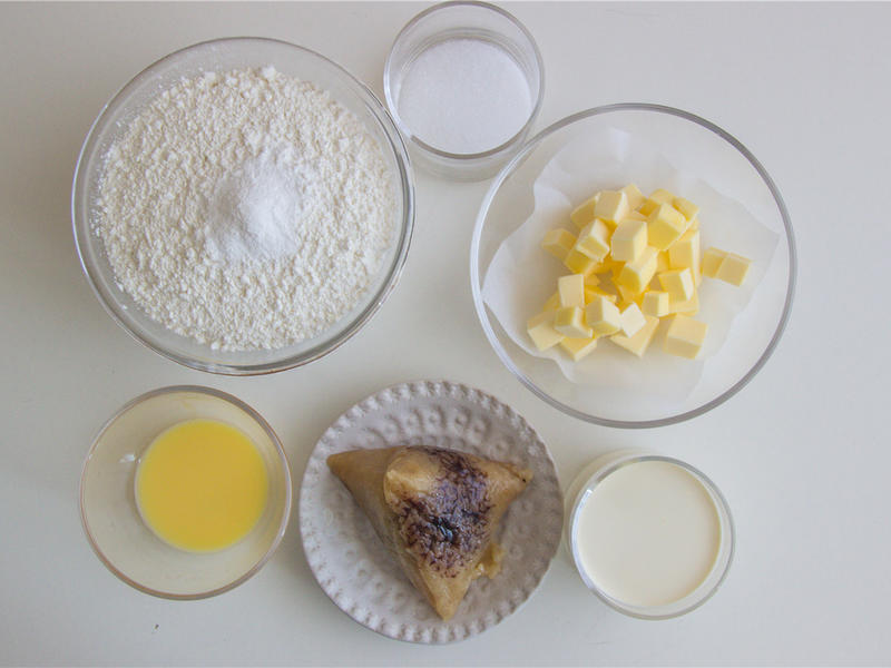 纯奶手撕吐司的做法 步骤1