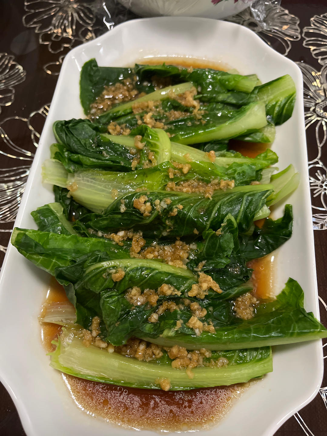 白灼生菜（罗马生菜）